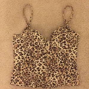 Guess Premium Zip Up Bustier